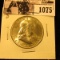 1075 . 1950 D Franklin Half Dollar, Brilliant Uncirculated.