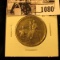 1080 . 1925 Stone Mountain Commemorative Silver Half-Dollar, VF-EF.