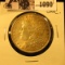 1090 . 1885 P U.S. Morgan Dollar, Uncirculated. Nice attractive gold toning.