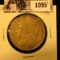 1095 . 1889 P U.S. Morgan Dollar, Lightly toned AU-BU.