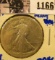1166 . 1917-D Obverse Mint Mark Walking Liberty Half Dollar