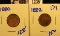 1239 . 1880 And 1882 Indian Head Pennies