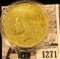 1271 . 1923 P Encapsulated Peace Dollar