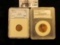 1309 . 1964-D Mint error Lincoln Cent with A planchet Clip & 2004-S Proof Texas State Quarter
