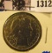 1312 . 1892 P Barber Half Dollar