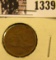 1339 . 1857 Flying Eagle Penny