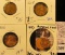 1369 . Error Coins Lot Includes: 1942 Wheat Penny With A Clipped Planchet, Off-center Memorial Cent,