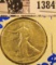 1384 . 1920-S Walking Liberty Half Dollar