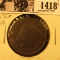 1418 . 1827 U.S. Large Cent, VG.