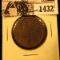 1432 . 1838 U.S. Large Cent, Very Good.