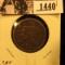 1440 . 1845 U.S. Large Cent, Fine, some porosity.