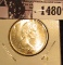 1480 . 1968 Canada Silver Quarter, Gem BU.