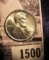 1500 . 1943 P U.S. World War II Steel Cent, Brilliant Uncirculated.
