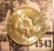 1543 . 1955 P Franklin Half Dollar, Brilliant Uncirculated.