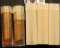 1601 . 1957 P & 58 D Partial Rolls of BU Lincoln Cents, all are about ¾ full; (2) 1958 P & (1)  Soli