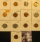 1631 . 1937P, S, 39P, D,.40P, D, S, 43P, D, S, 54P, D, & S  Lincoln Cents all grading from Brown Unc