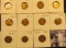 1634 . 1935P, 36P, S, 37P, D, S, 38D, 39P, D, S, & 1963 P (Proof) Lincoln Cents all grading from Bro