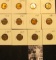 1654 . 1945P, 50P, 54S, 55S, 65P, 66P, 67P, 68P, D, S, 69P, D, & S Lincoln Cents all grading from Br