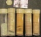 1673 . (201) 1943 Old World War II Steel Cents in plastic tubes.