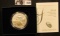 1685 . 2016W U.S. Silver American Eagle Silver Dollar, Brilliant Uncirculated in the original box of