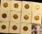1760 . 1917P, 38S, 39D, 41P, 44P, 47D, 48D, 51P, 54P, D, & 55P Lincoln Cents grading Uncirculated to