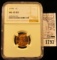 1783 . 1930 P Lincoln Cent, NGC slabbed MS65 RD.
