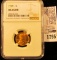 1795 . 1938 P Lincoln Cent NGC slabbed MS65 RD.