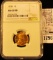 1796 . 1938 P Lincoln Cent NGC slabbed MS65 RD.