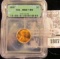 1807 . 1957 P Lincoln Cent ICG slabbed MS67 RD.