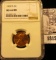 1815 . 1969 S Lincoln Cent NGC slabbed MS66 RD.