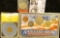 1842 . Group: 1981D Nickel in mint cellophane; 1964 Americana Series Five-piece Set; & 1918 P ANACS