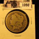 1098 . 1895 O U.S. Morgan Silver Dollar, AG.