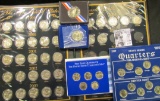 1123 . The Fifty States Quarter Dollar Collection (32 coins);  First State Quarters Of The United St