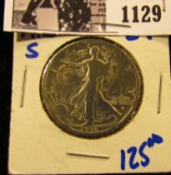 1129 . 1916-S Walking Liberty Half Dollar