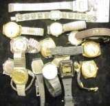 1217 . Vintage Box Of Wristwatches