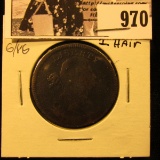 970 . 1798 U.S. Large Cent, Style 1 Hair, G-VG.