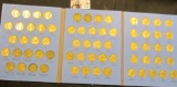 1250 . Jefferson Nickel Album Starting With 1938.  All 11 Silver War Nickels And The Key Date 1950-D