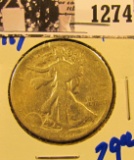 1274 . 1919 P Walking Liberty Half Dollar