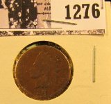 1276 . 1874 Semi Key Date Indian Head Penny