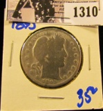 1310 . 1893 P Barber Half Dollar