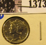1373 . 1935-D Mercury Dime with great details