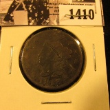 1410 . 1818 U.S. Large Cent, Good.
