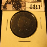 1411 . 1818 U.S. Large Cent, Good.