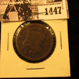 1447 . 1847 U.S. Large Cent, Very Good.