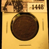 1448 . 1848 U.S. Large Cent, Very Good.