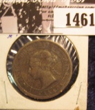 1461 . 1900 Canada Large Cent, VG.