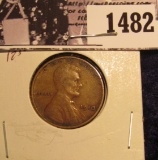 1482 . 1910 P Lincoln Cent, EF.
