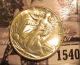 1540 . 1944 P Walking Liberty Half Dollar, Brilliant Uncirculated.