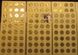 1698 . (3) Partial Sets of U.S. Statehood Quarters in Whitman folders. ($29.25 face value). Most BU.