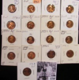 1750 . (2) 1963P, (2) 68S, 71S, (7) 73S, (2) 74S, & (3) 76S Proof Lincoln Cents.